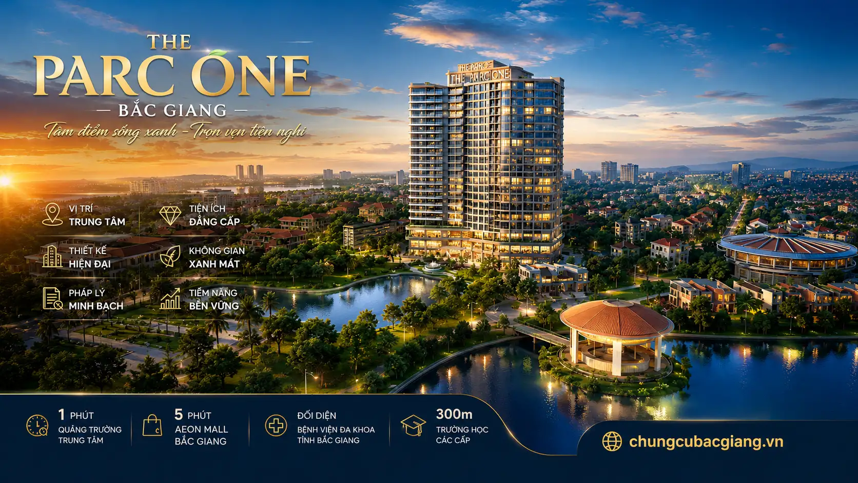 phối cảnh dự án the parc one
