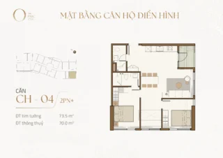 Mặt bằng căn hộ CH-04