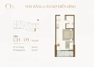 Mặt bằng căn hộ CH-05