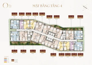 Mặt bằng tầng 4