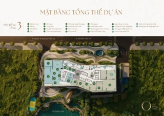 The Parc One - mặt bằng tổng thể tầng 3