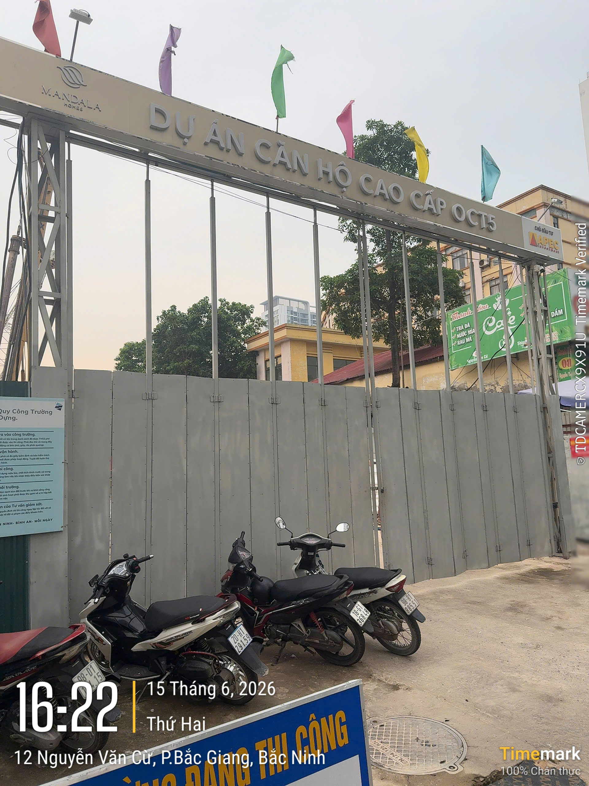 tiến độ thi công dự án chung cư the parc one